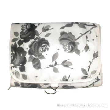 Printed Cotton Fabric Handbag + PVC, Suitable for Ladies